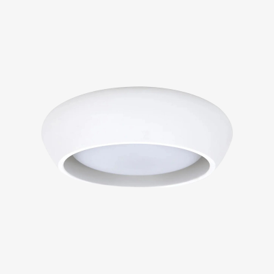 L&aacute;mpara de techo minimalista de hormig&oacute;n Monocem: elegante l&aacute;mpara empotrada para sal&oacute;n