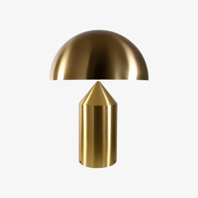 L&aacute;mpara de mesa HaloVell Mushroom: iluminaci&oacute;n de acento moderna y escultural para espacios habitables N10