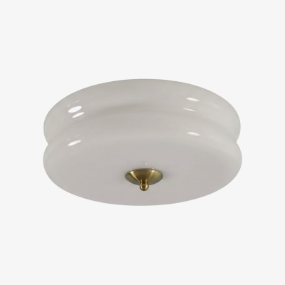 L&aacute;mpara de techo curva Opalix Soft &ndash; L&aacute;mpara de techo decorativa de inspiraci&oacute;n Art D&eacute;co para interiores N08