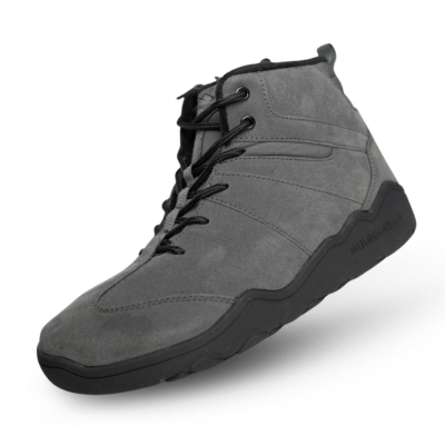 Botas descalzas de invierno con base en tierra