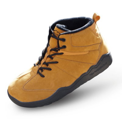 Botas descalzas de invierno con base en tierra