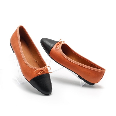Zapatos planos de piel de oveja hechos a mano para mujer con dise&ntilde;o en 10 colores.