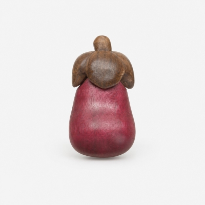 Poign&eacute;es de meuble en bois artisanales en forme de fruit