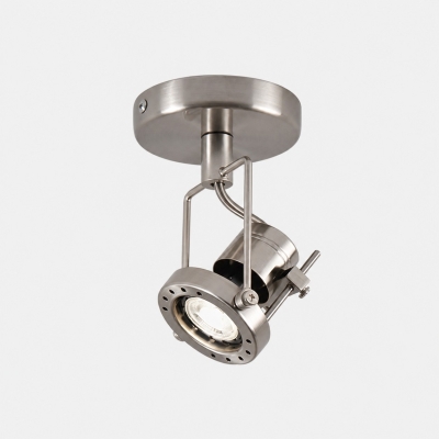 Bauhaus Brushed Nickel Adjustable Spotlight