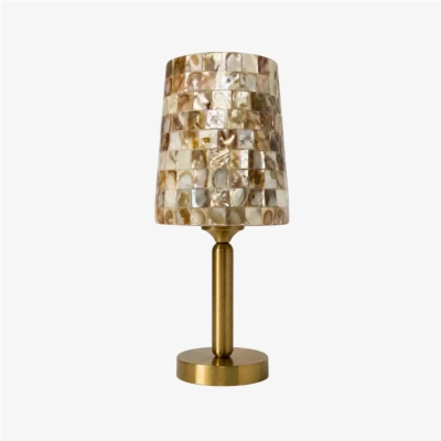 Capiz Shell Mosaic Table Lamp