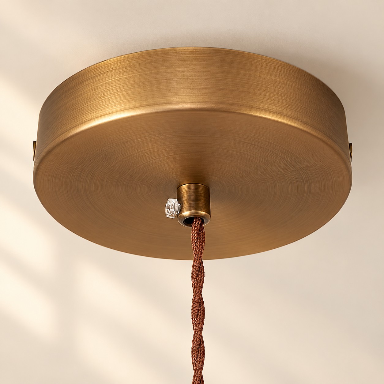Lampada a sospensione vintage in vetro scanalato per cucina e sala da pranzo