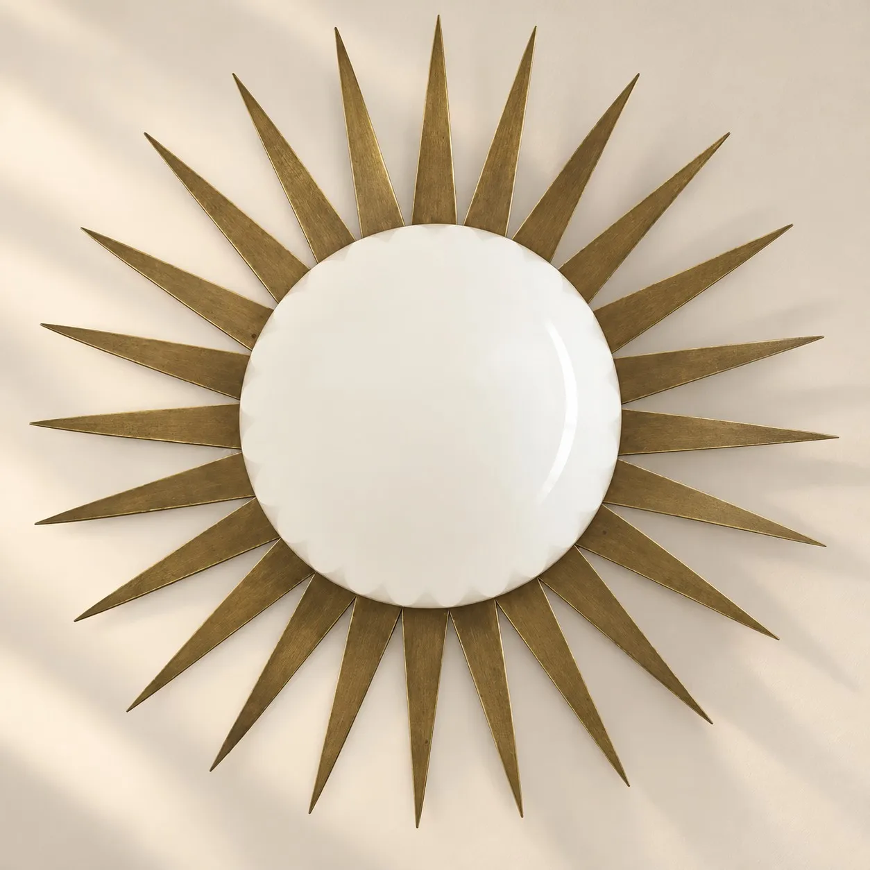 Solid Brass Modern Hallway Wall Lamp