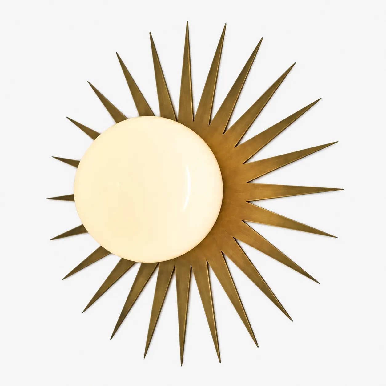 Solid Brass Modern Hallway Wall Lamp