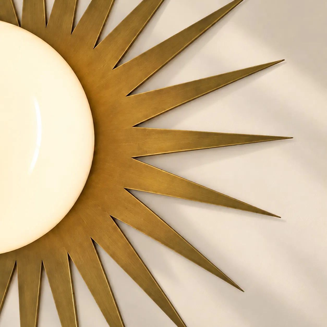 Solid Brass Modern Hallway Wall Lamp