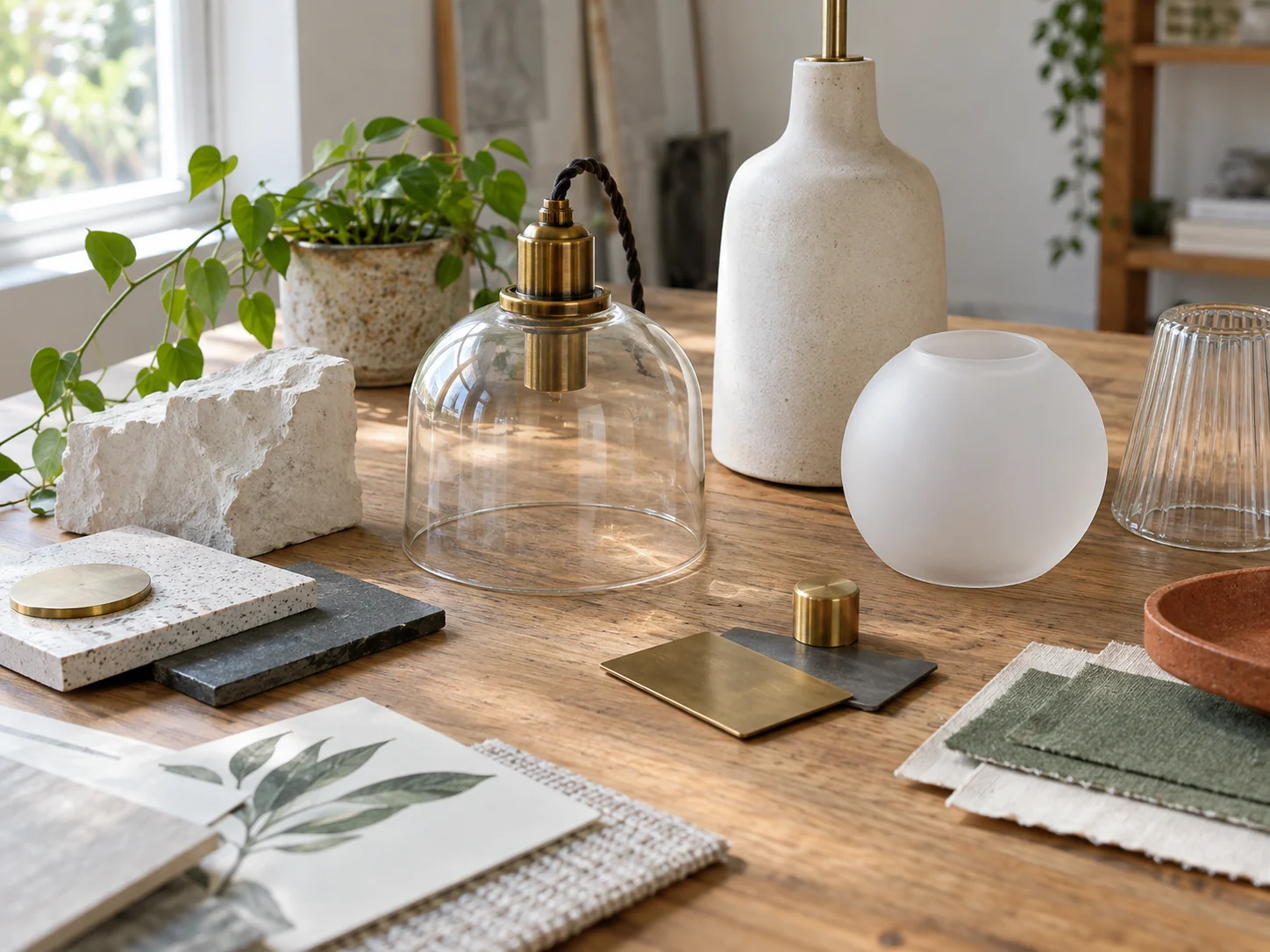 Materiaaldetails van een lamp