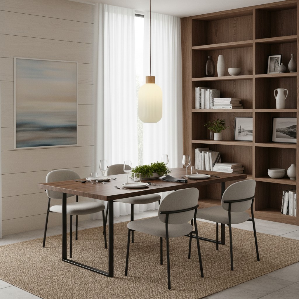 Opalyn Vintage Elegante Hanglamp van Melkwit Glas - Verlichting voor de Eetkamer