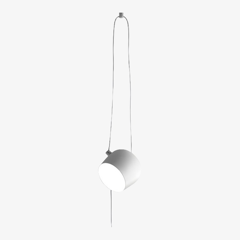 L&aacute;mpara colgante minimalista moderna y ajustable Axiomorna: elegante l&aacute;mpara colgante LED para cualquier espacio N02