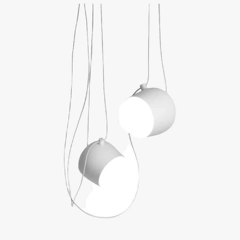 L&aacute;mpara colgante minimalista moderna y ajustable Axiomorna: elegante l&aacute;mpara colgante LED para cualquier espacio N02