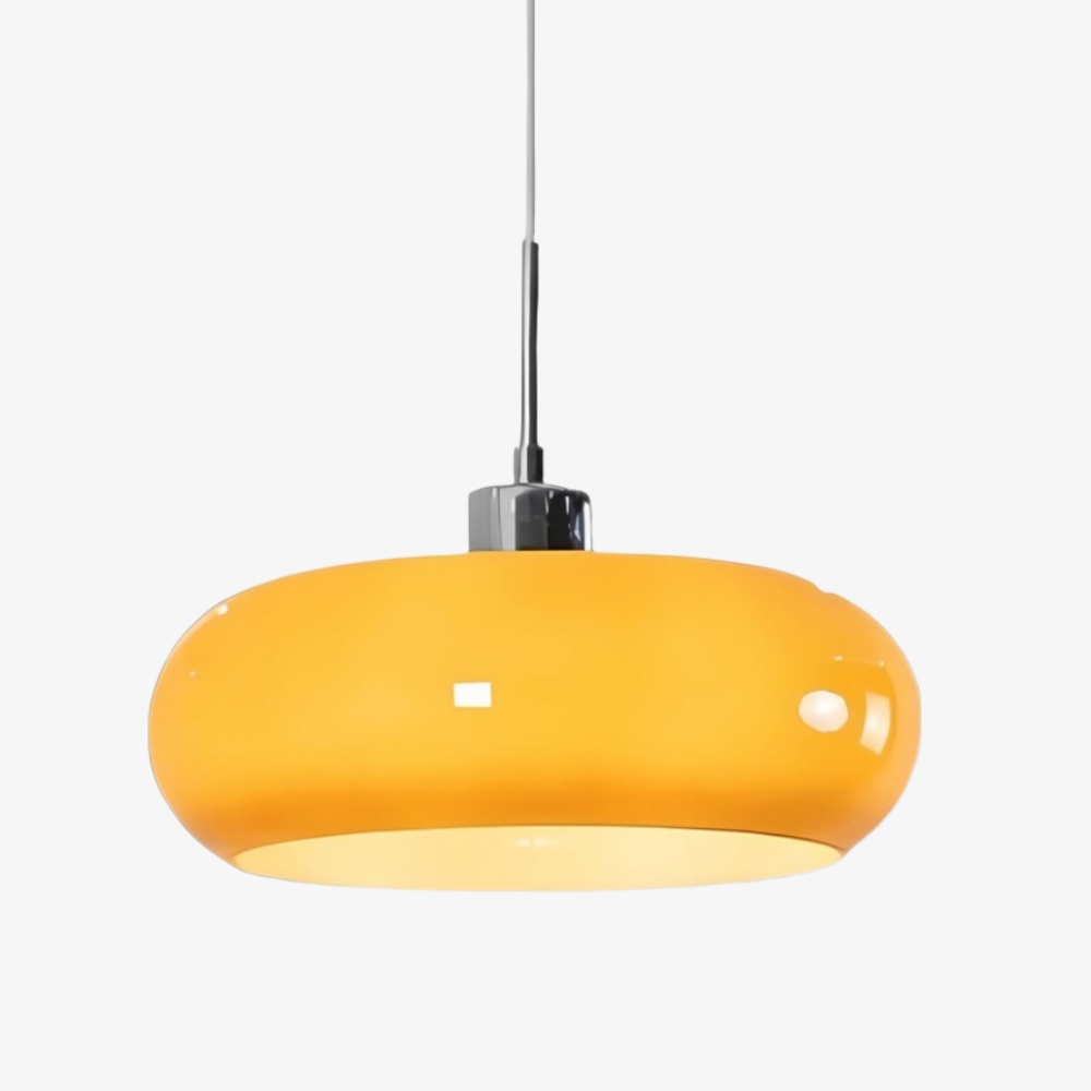 L&aacute;mpara colgante retro Potivus Glow: l&aacute;mpara colgante escultural para espacios habitables N36