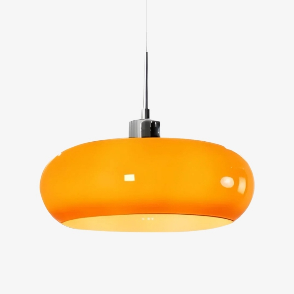 L&aacute;mpara colgante retro Potivus Glow: l&aacute;mpara colgante escultural para espacios habitables N36