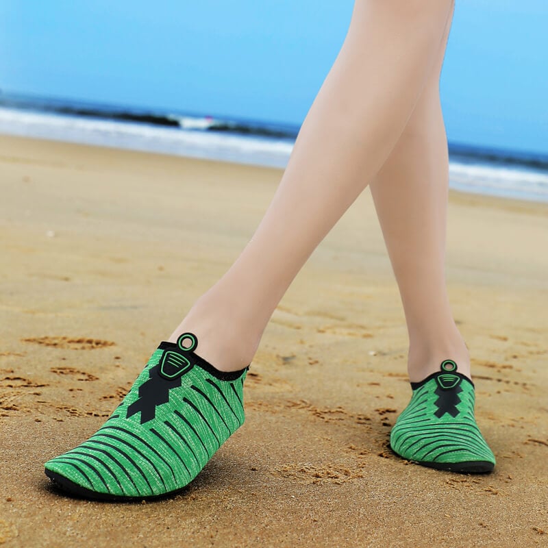 Water green Summer beach shoes