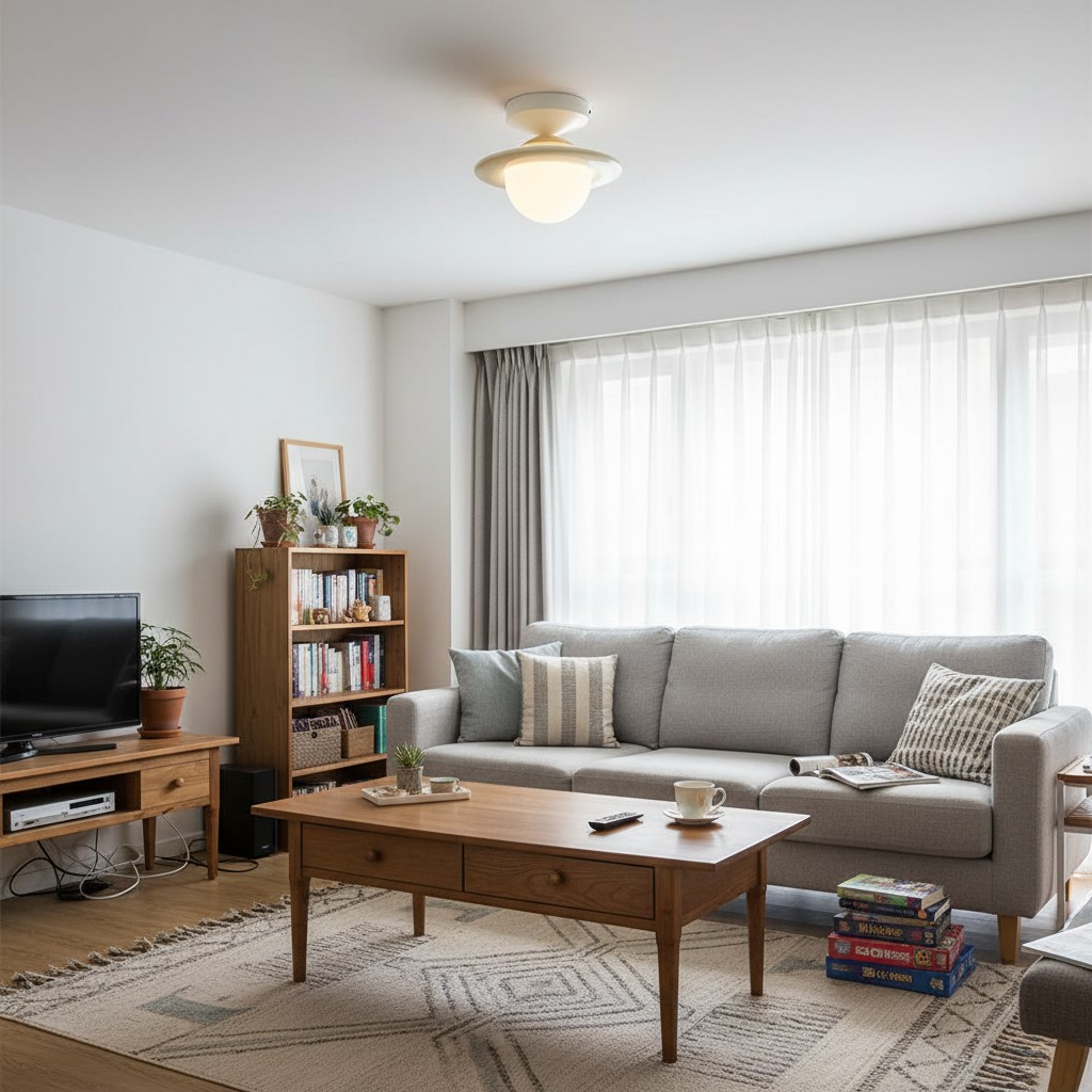 Olevira Moderne minimalistische farbenfrohe Deckenleuchte - Montage f&uuml;r Schlafzimmer oder Wohnzimmer