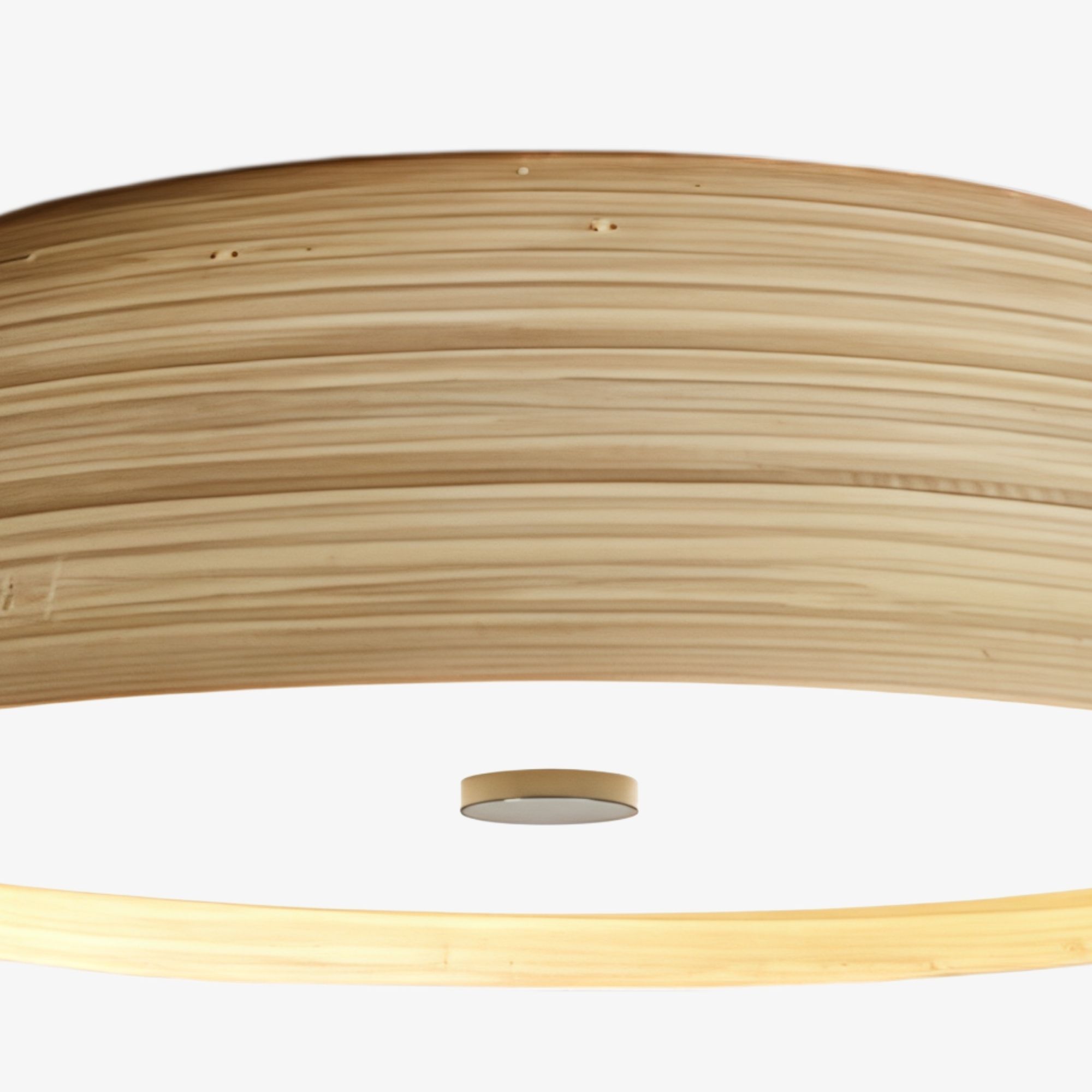 Bambori Japandi Style Deckenleuchte mit Bambusstruktur - Nat&uuml;rliches Akzentlicht f&uuml;r das Wohnzimmer