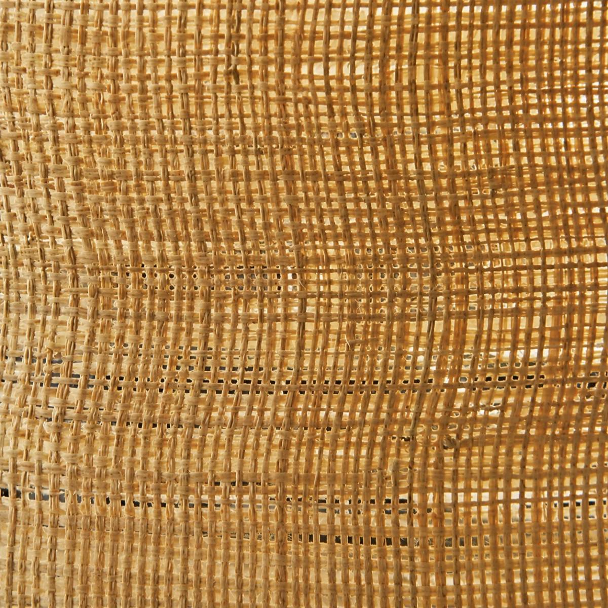 Suspension en raphia naturel style Wabi Sabi pour salle &agrave; manger