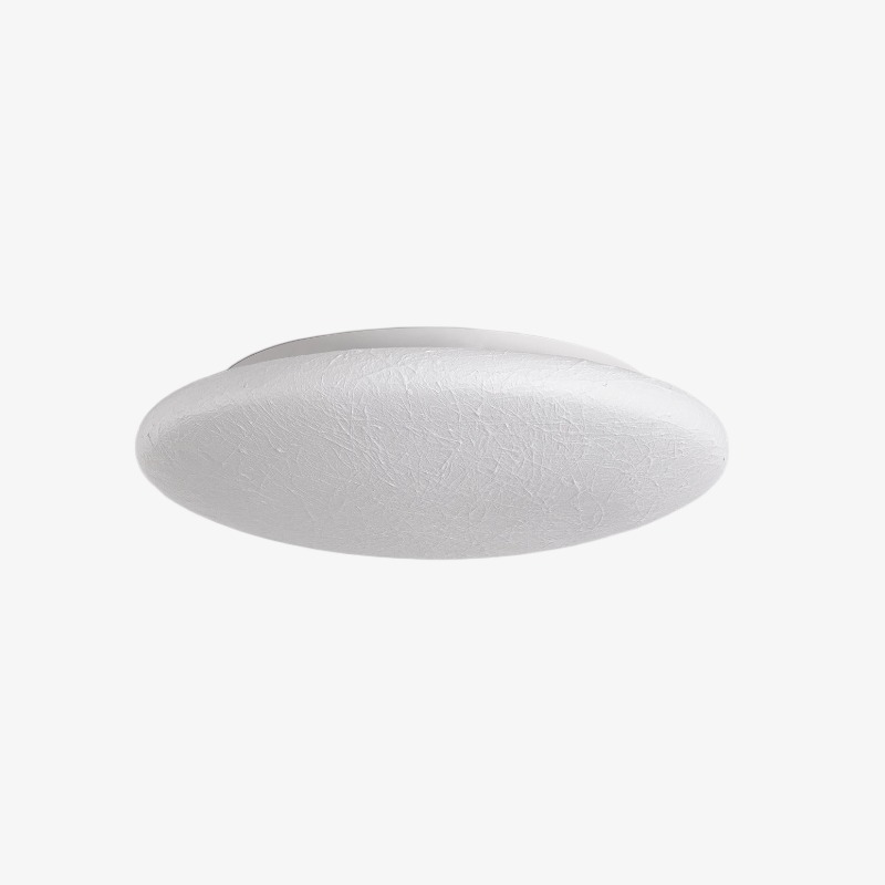 Runde LED-Deckenleuchte in Franz&ouml;sisch-Creme