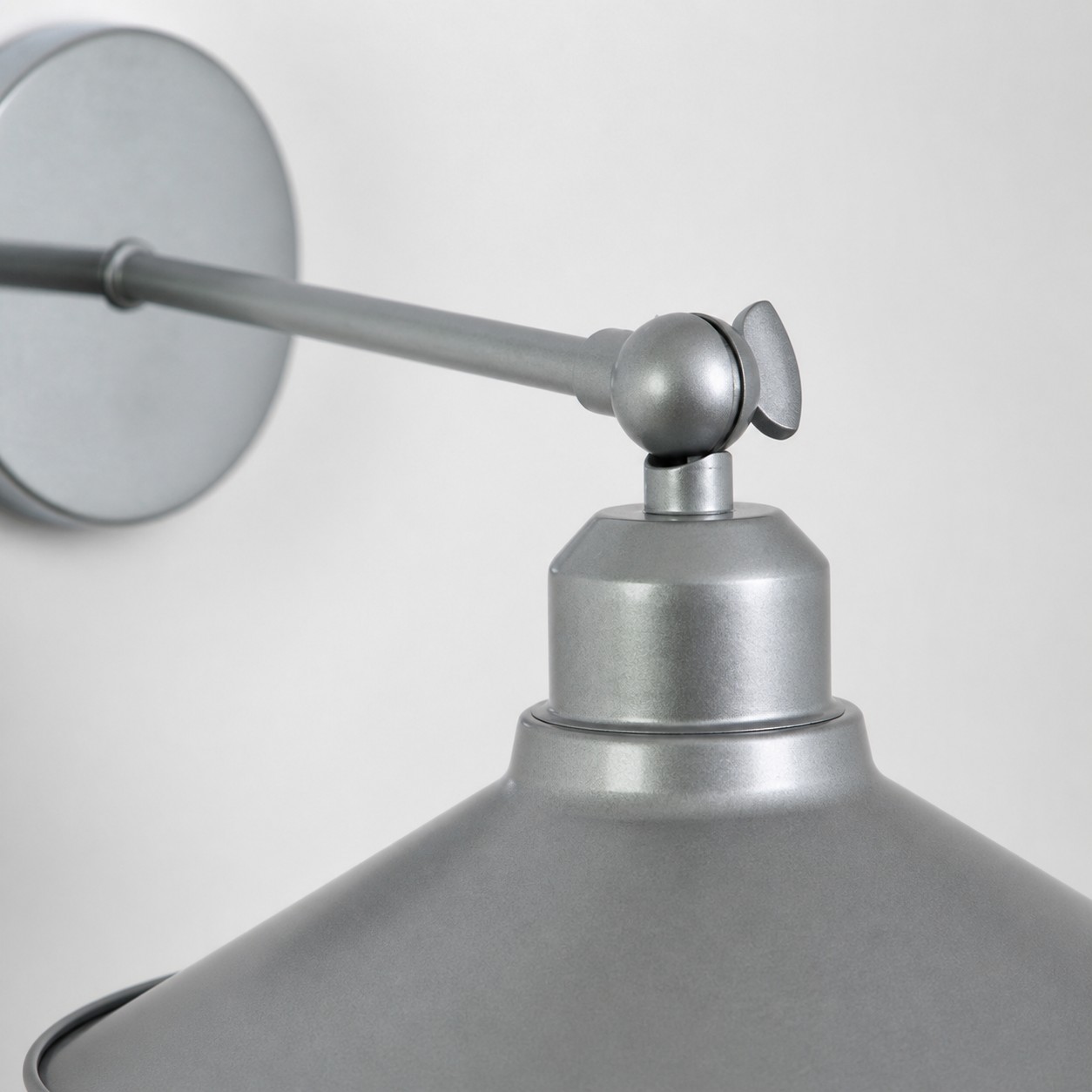 Galvanized Dome Industrial Wall Sconce