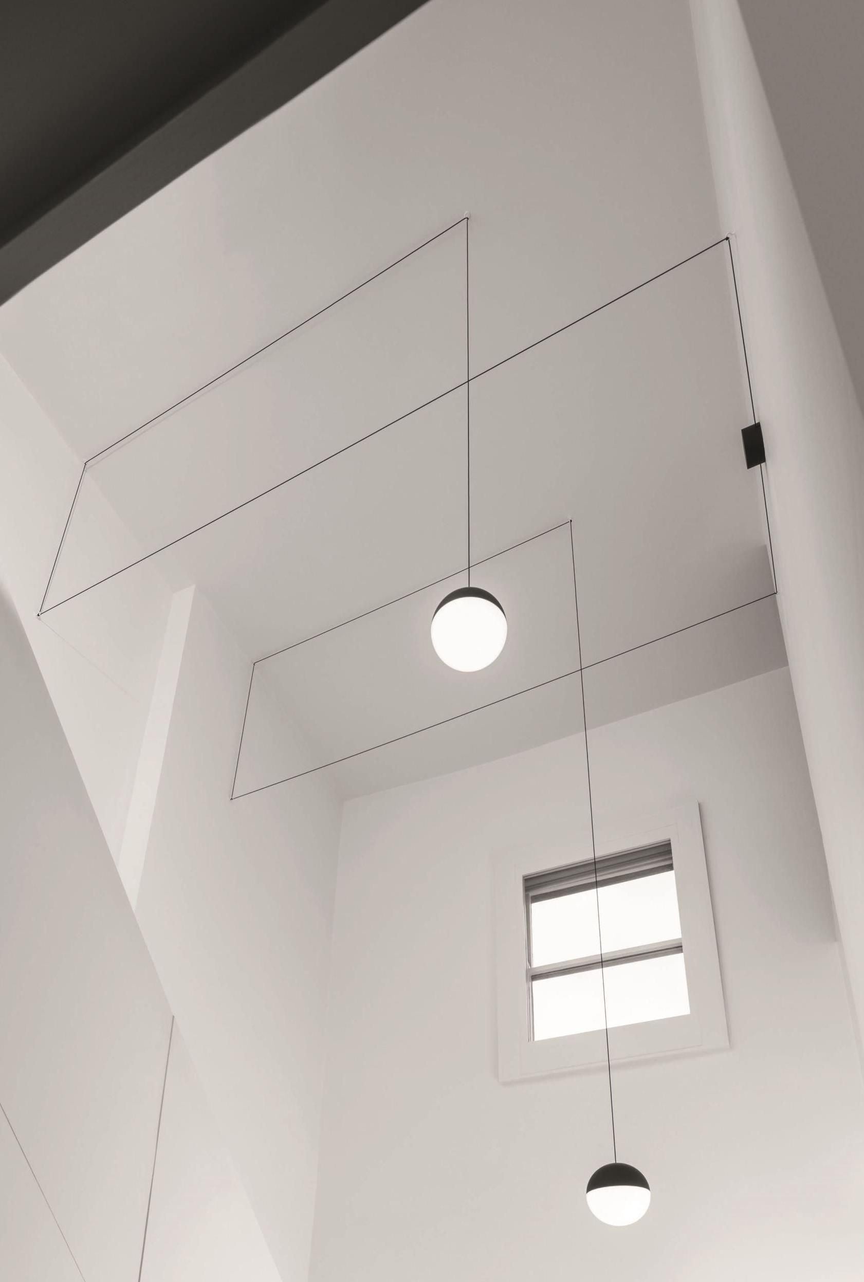 Metal Polycarbonate Ceiling Pendant Light
