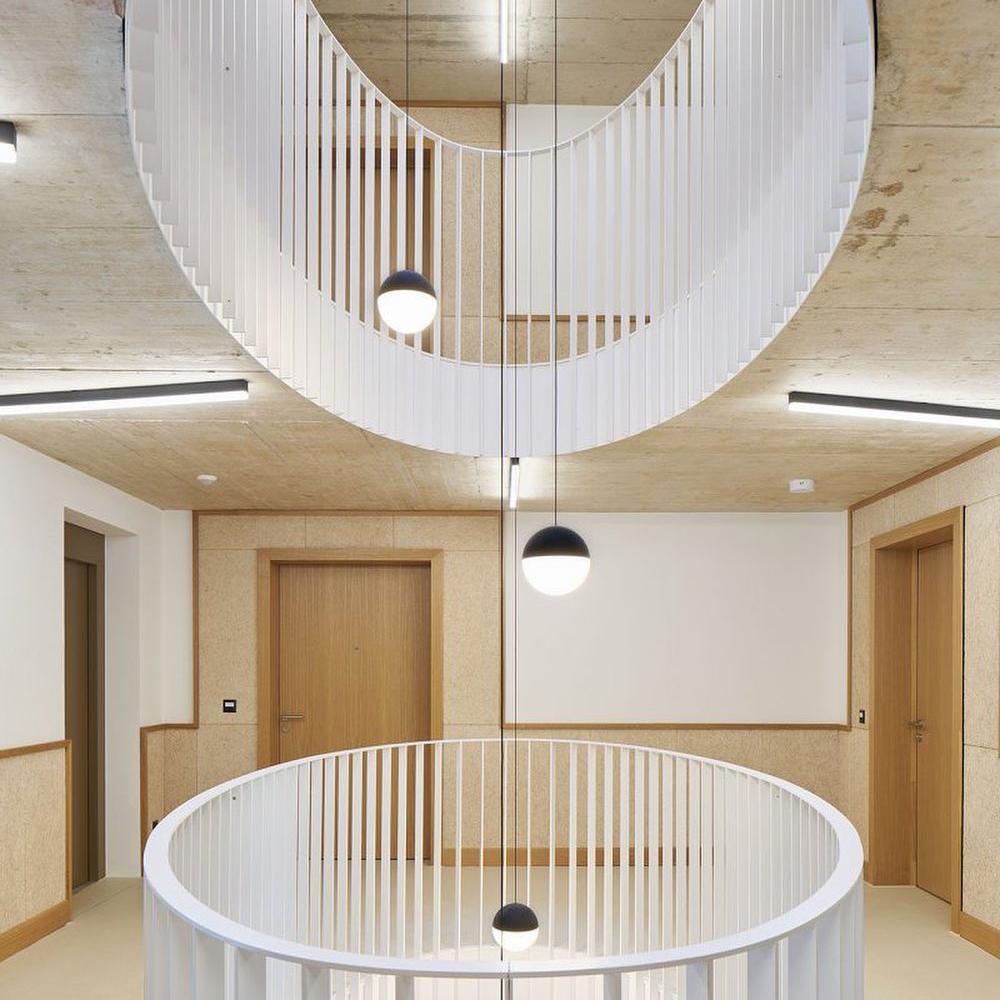 Metal Polycarbonate Ceiling Pendant Light