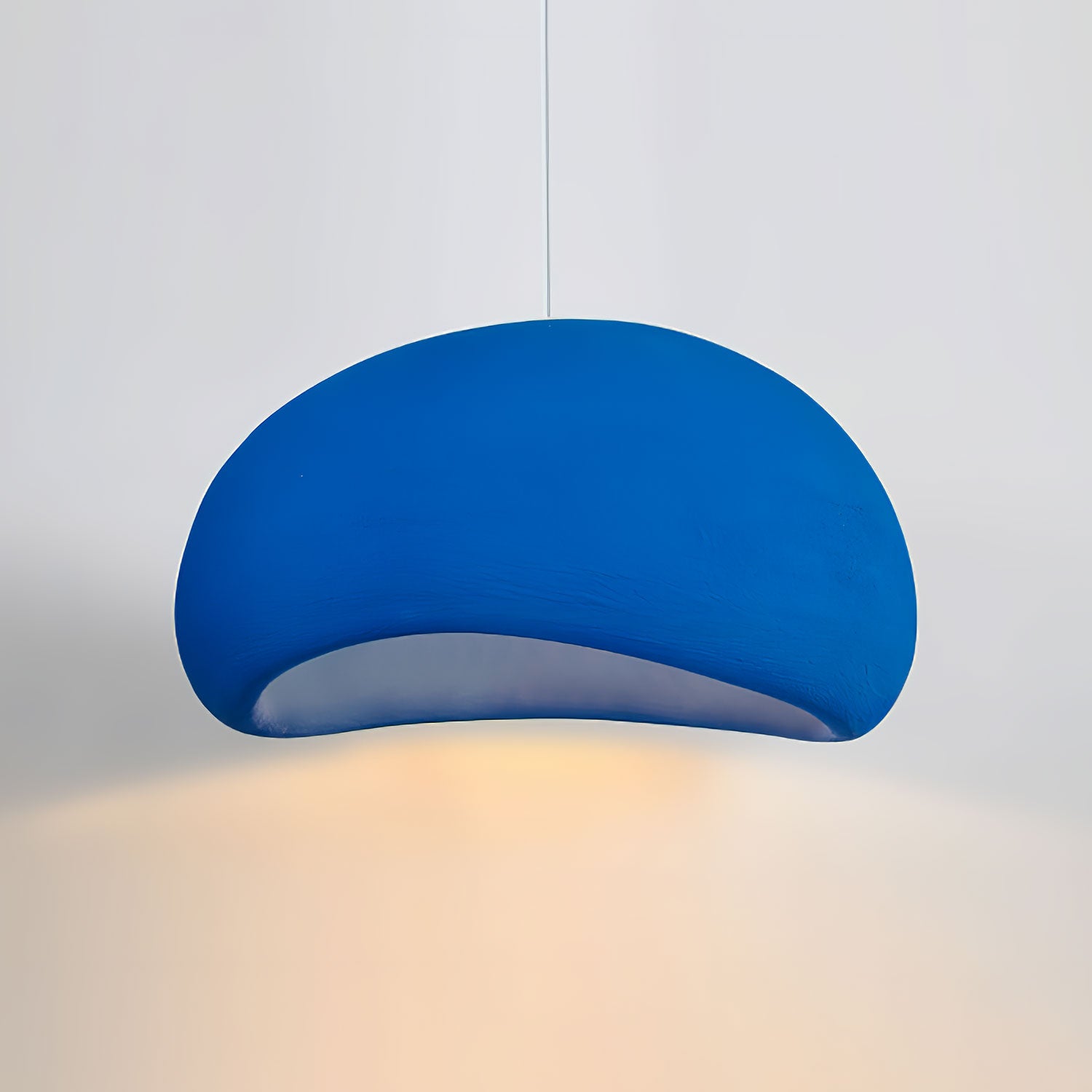 Sculptural Polystyrene Ceiling Pendant Light