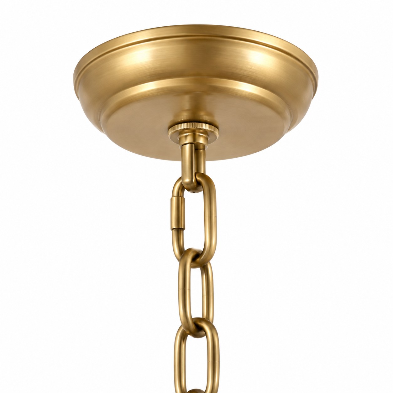 Tiered Crystal Drum Chandelier