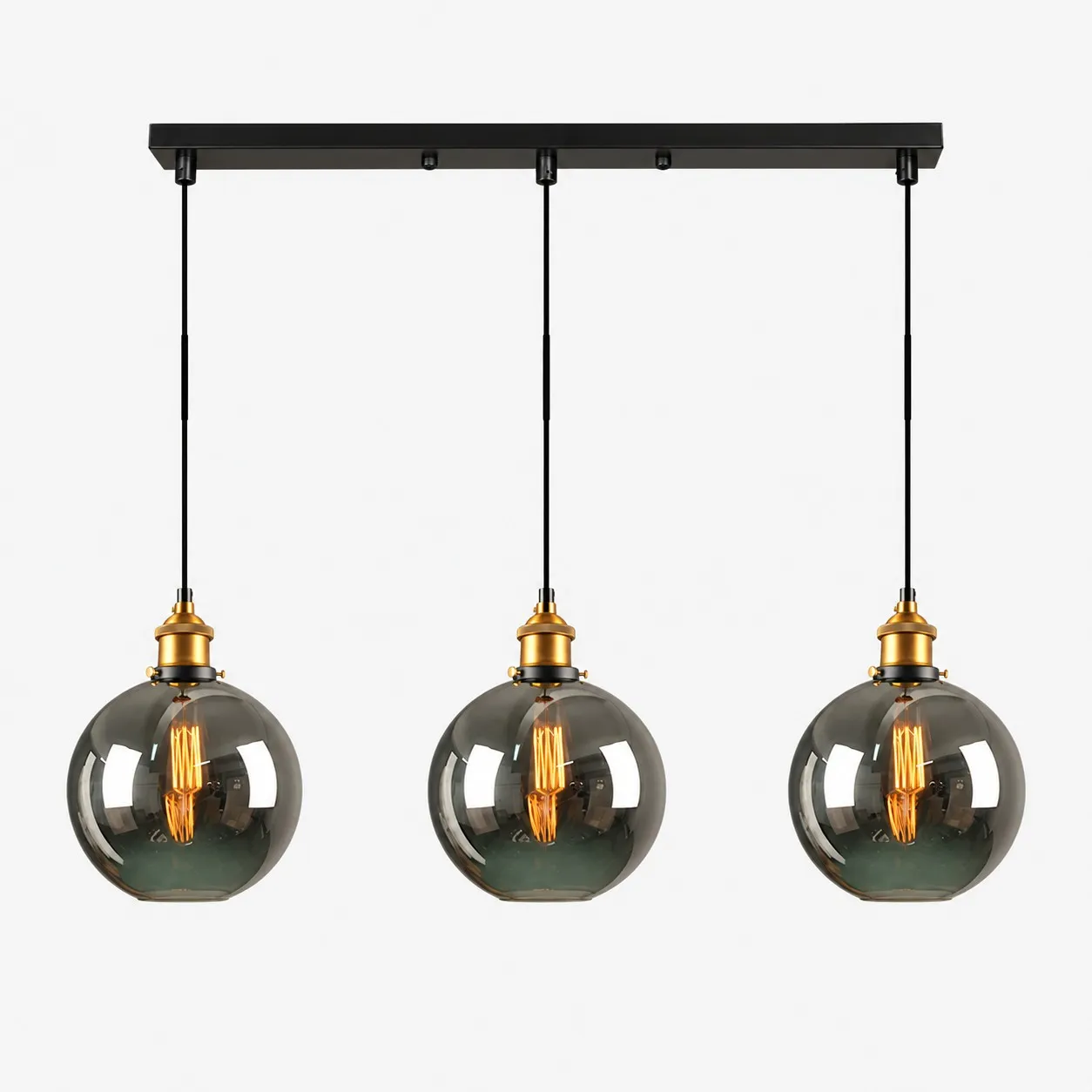 Suspension minimaliste en verre