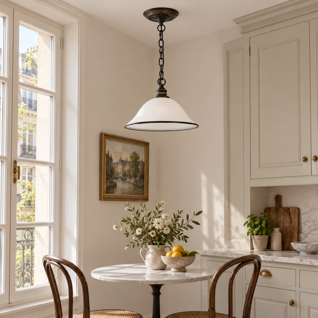 Kitchen corner scene