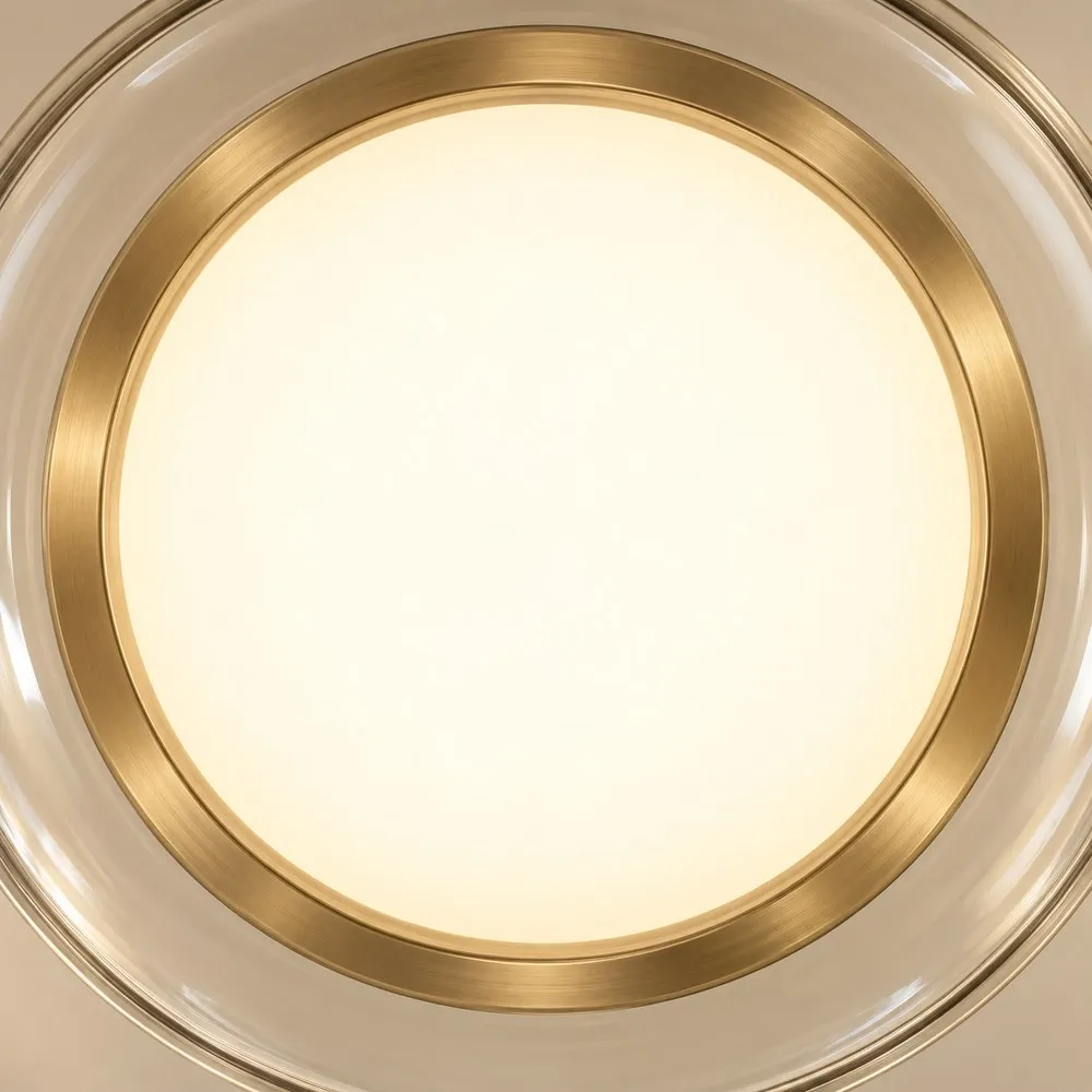 Moderne glazen plafondlamp