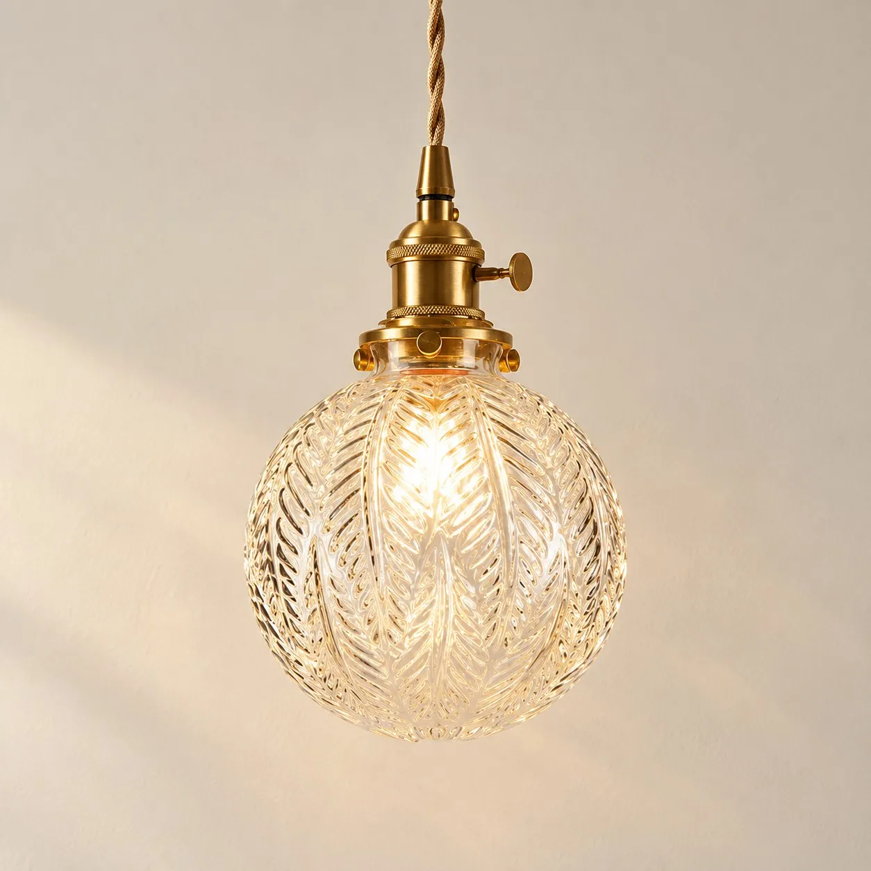 透明树叶纹玻璃
