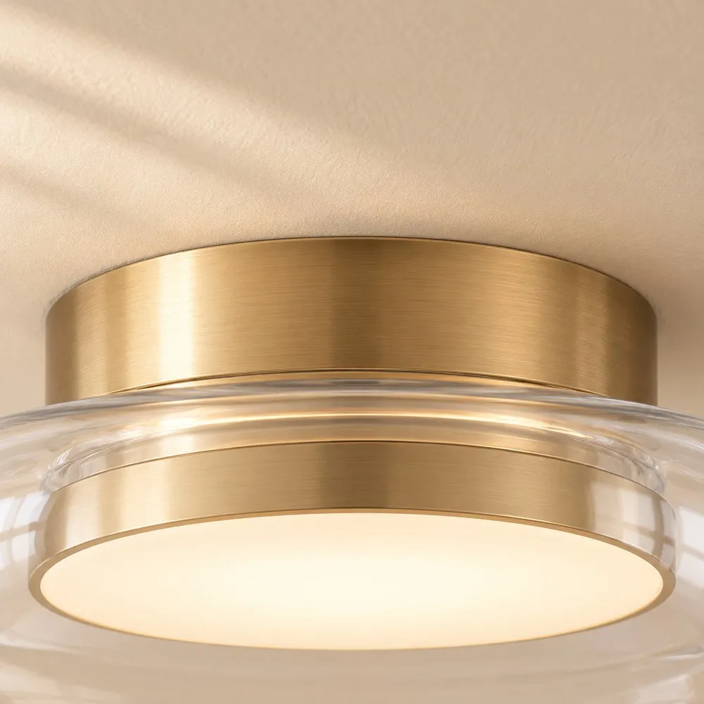 Moderne glazen plafondlamp