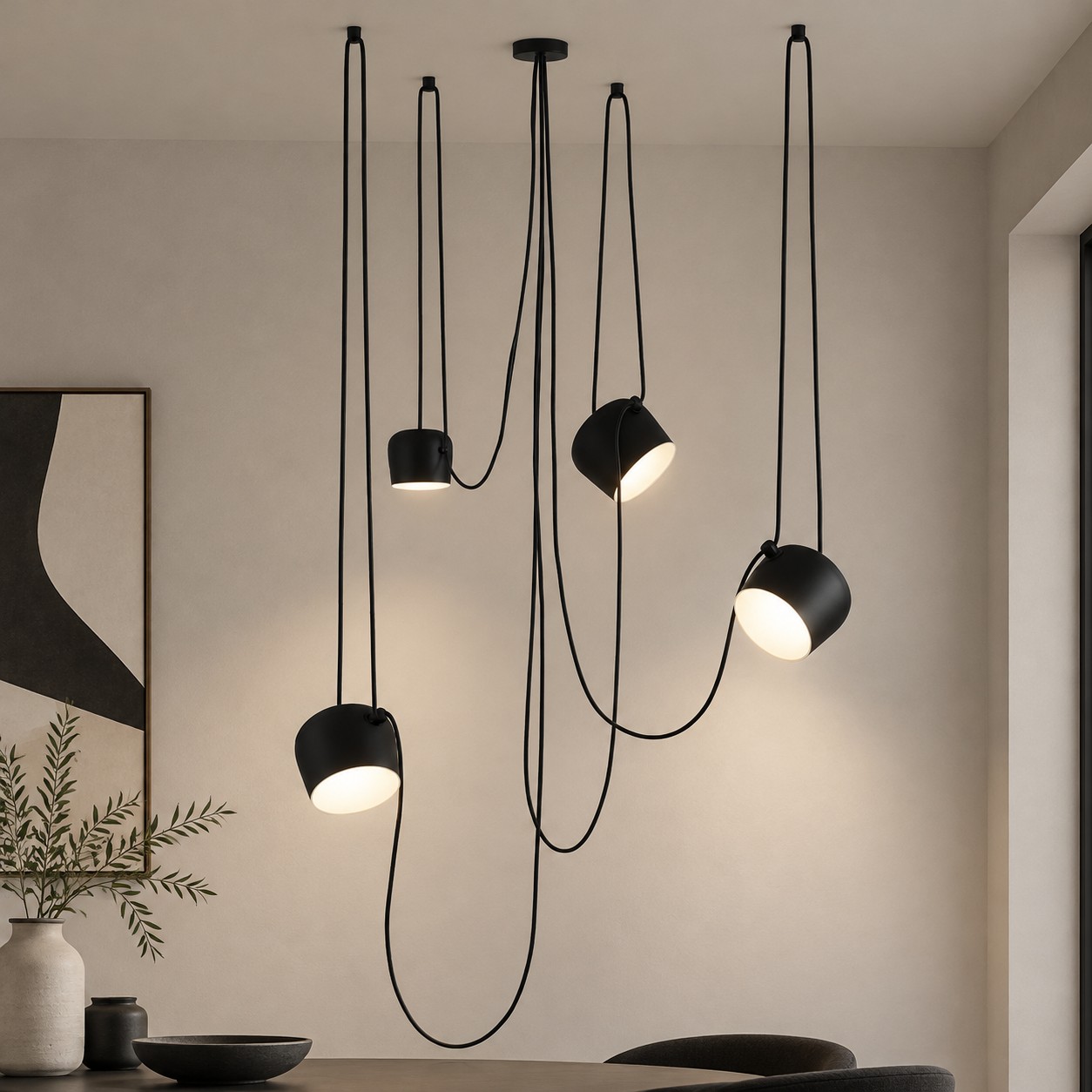 Multi Light Pendant Dimmable